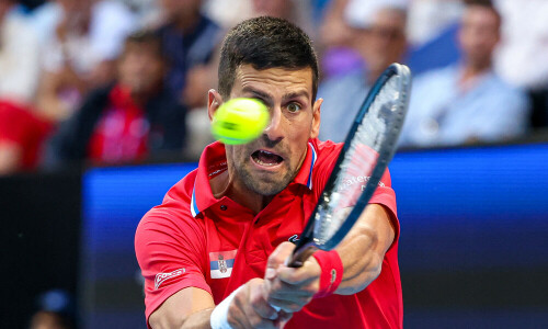 Djokovic wrist injury dooms Serbia to Australia defeat