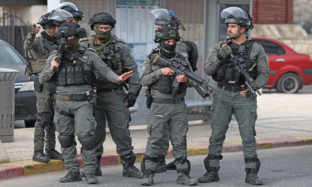 Israeli forces search house to house in West Bank city Israeli forces search house to house in West Bank city
