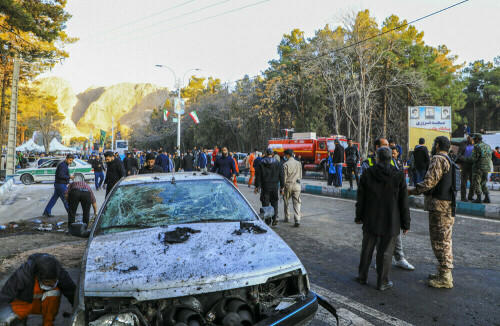 Iran revises down blasts death toll to 84