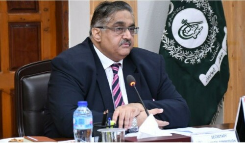 ECP secretary Omar Hamid &lsquo;resigns over health issues&rsquo;