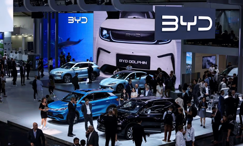 Chinese EV giant BYD to launch cars in Indonesia next week