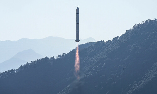 China says successfully launched satellite