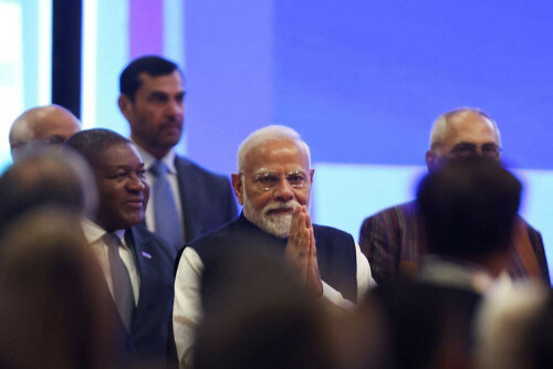 India&rsquo;s Modi pitches growth, resilience to woo investors
