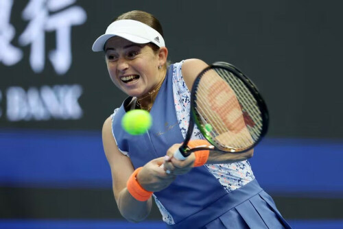 Jelena Ostapenko marches into Adelaide semi-finals