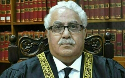 President accepts resignation of Justice Mazahar Naqvi