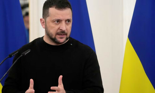 Zelenskiy more positive on US financial aid than last month Zelenskiy more positive on US financial aid than last month