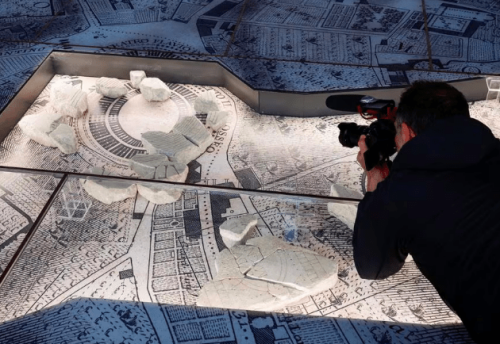 Monumental ancient map re-emerges in new Rome museum