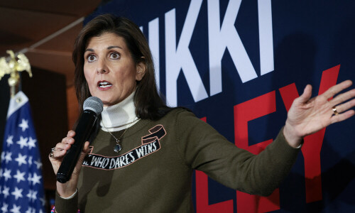 In final Iowa caucuses poll, Haley beats DeSantis but Trump triumphs