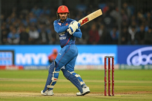 Afghanistan reach 172 after Naib fifty in India T20