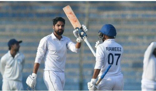 President&rsquo;s Trophy: Umar Amin, Suleman score centuries on opening day of round 6