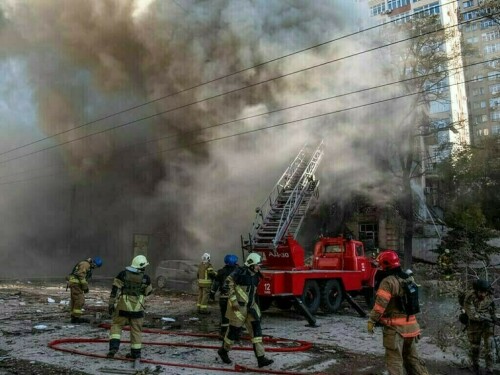 Ukraine launches drone attack on Russia&rsquo;s Voronezh