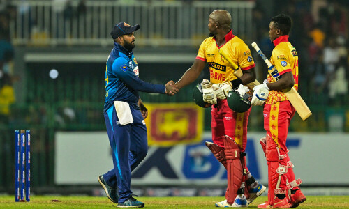 Zimbabwe record first T20 win over Sri Lanka