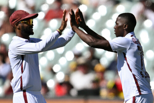 Debutant Joseph gives West Indies some hope
