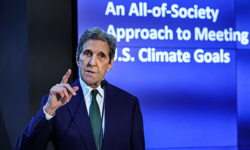 Kerry says to work on climate after exiting envoy role