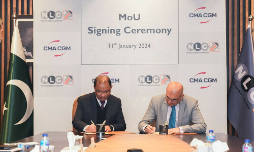 NLC signs MoU with CMA CGM