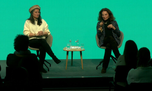 At WEF, Sharmeen Obaid-Chinoy urges women to &lsquo;take charge&rsquo;