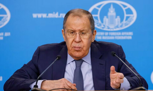 Russia rejects US arms control talks for now, citing Ukraine