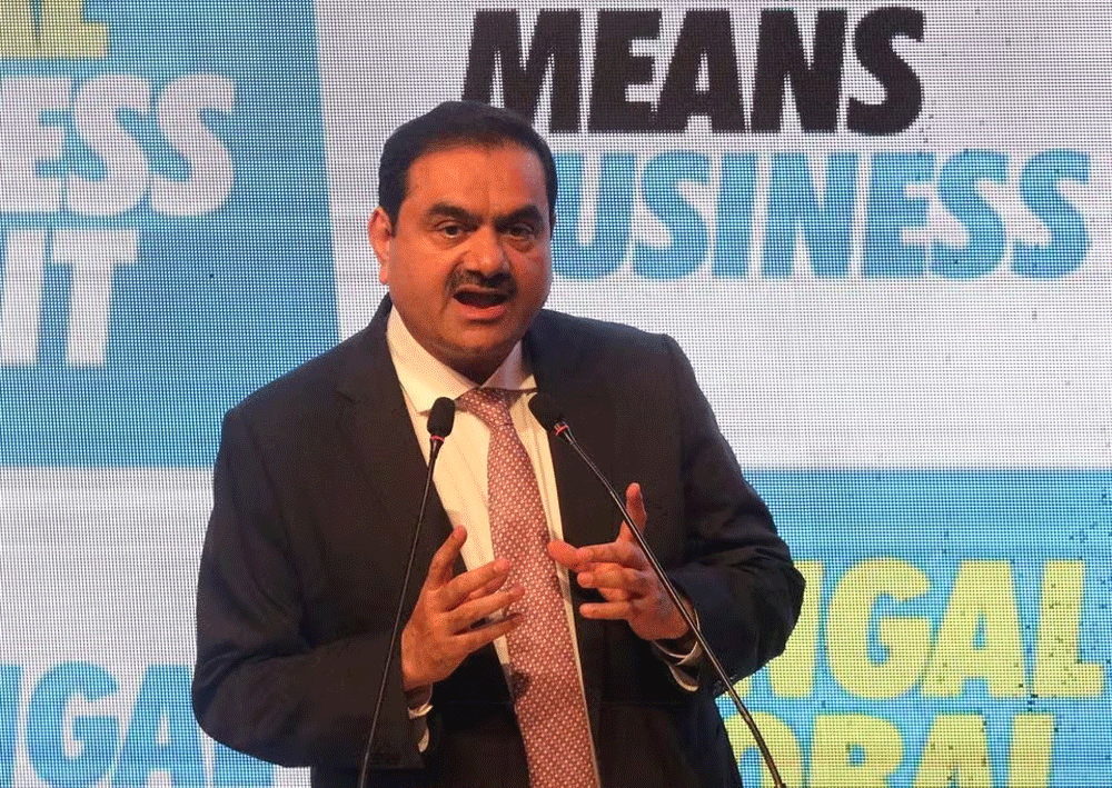 Indian tycoon Adani bets big on vast solar and wind plant