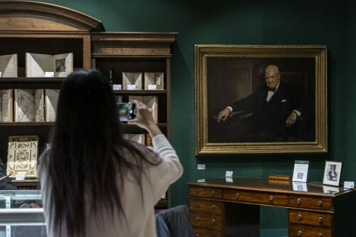 Coveted Churchill artifacts go on sale in New York Coveted Churchill artifacts go on sale in New York