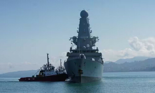 UK says two navy ships involved in collision in Bahrain, no injuries