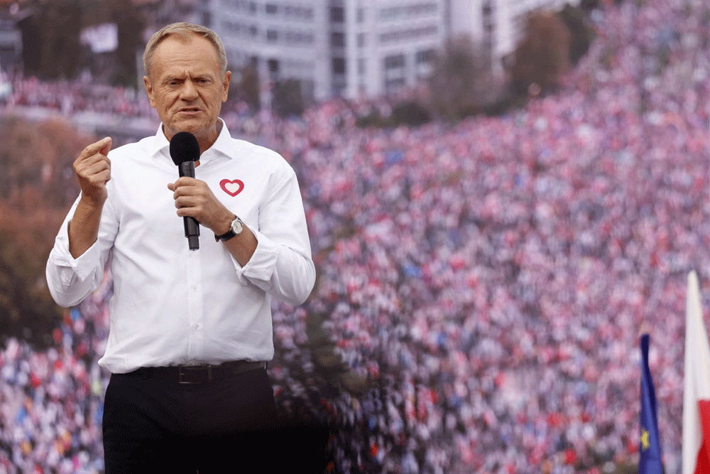 Poland&rsquo;s Tusk arrives in Ukrainian capital Kyiv