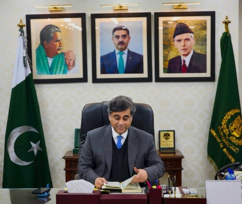 Dr Gohar Ejaz given additional charge of interior ministry