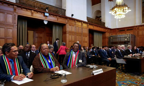 South Africa says all states must stop funding Israel&rsquo;s military