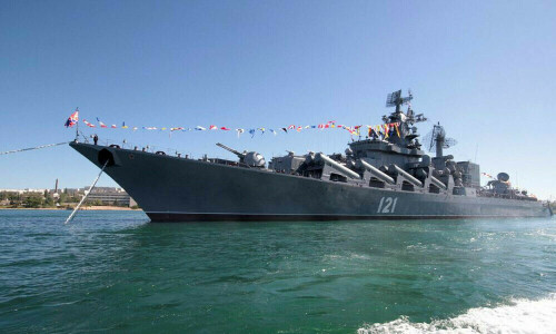 Ukraine says &lsquo;destroyed&rsquo; Russian warship off Crimea
