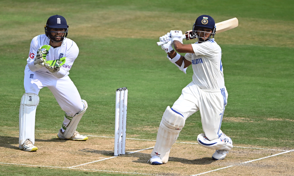 Big Yashasvi Jaiswal hundred steers India to 336-6 against England