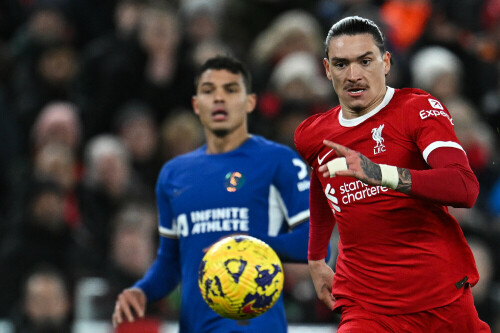 Darwin Nunez a doubt for Liverpool&rsquo;s trip to Arsenal