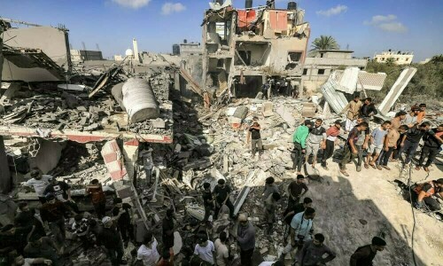 Health ministry in Gaza says war death toll at 27,238 Health ministry in Gaza says war death toll at 27,238