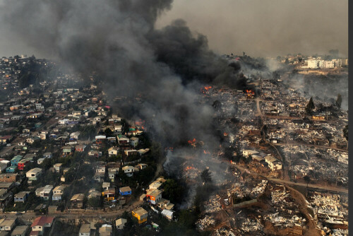 Chile wildfires kill at least 51 in &lsquo;unprecedented catastrophe&rsquo;