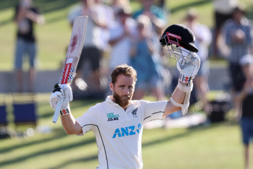 Second century for Williamson as New Zealand extend lead past 500