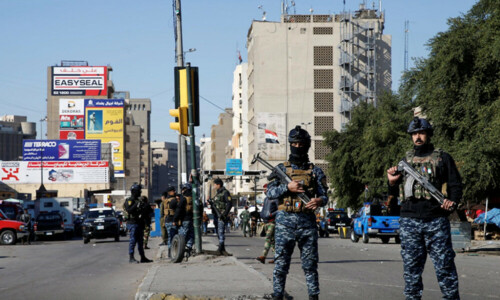 Drone strike on vehicle in Baghdad kills at least one