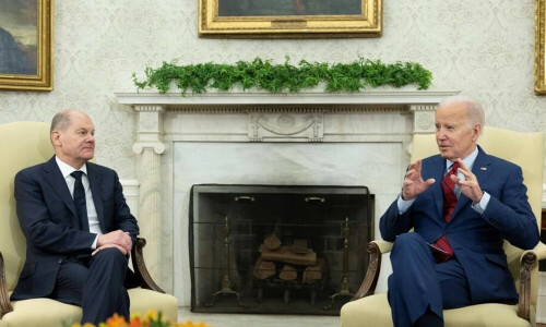Scholz, Biden to hold Ukraine aid talks amid Senate impasse