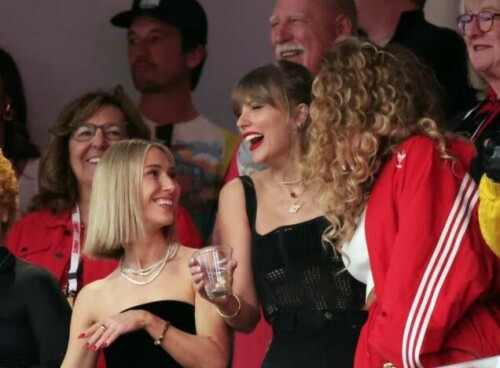 Taylor Swift in the spotlight on Super Bowl Sunday