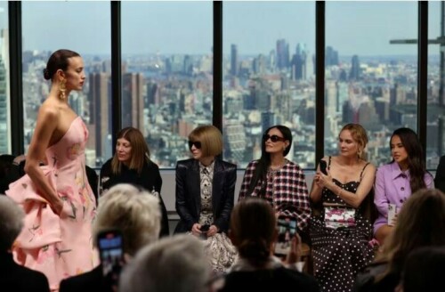 Power blooms in Carolina Herrera&rsquo;s show at New York Fashion Week
