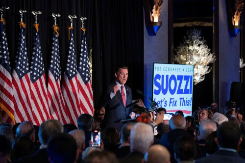 Democrat Suozzi wins US House election in New York, eroding Republican majority