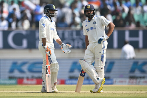 Rohit Sharma hits century to propel India in third England Test