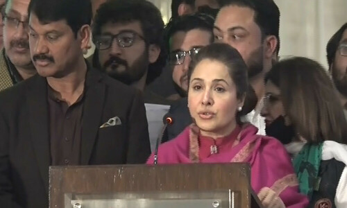 &lsquo;Wholesale assault on democracy&rsquo;: PTI gives presentation on alleged rigging