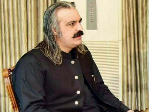 ECP notifies Ali Amin Gandapur&rsquo;s victory from PK-113