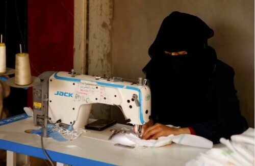 Pivot from wedding gowns: Gaza tailors adapt to wartime needs