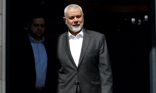 Hamas chief in Cairo for Gaza truce talks