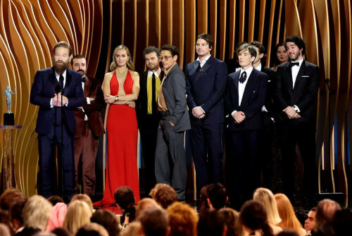 &lsquo;Oppenheimer&rsquo; claims top SAG award on way to the Oscars