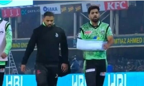 Haris Rauf ruled out of PSL with shoulder injury
