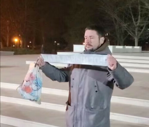 Russian opposition flickers with support for jailed Navalny protester