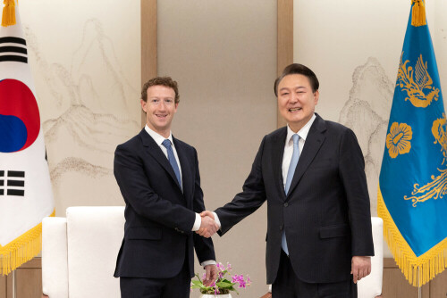Mark Zuckerberg, South Korea&rsquo;s President Yoon talk AI cooperation