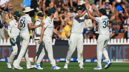 Australia take charge of first Test after New Zealand collapse