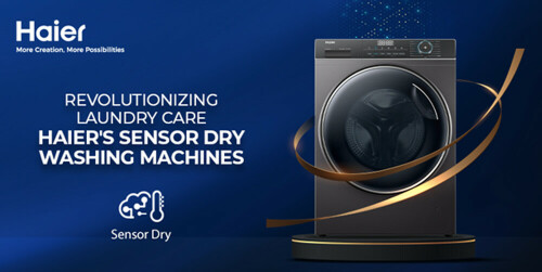&lsquo;Revolutionising laundry care&rsquo;: Haier&rsquo;s sensor dry washing machines