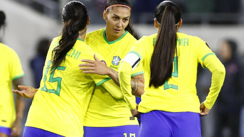 Brazil thrash Argentina to reach Women&rsquo;s Gold Cup semis